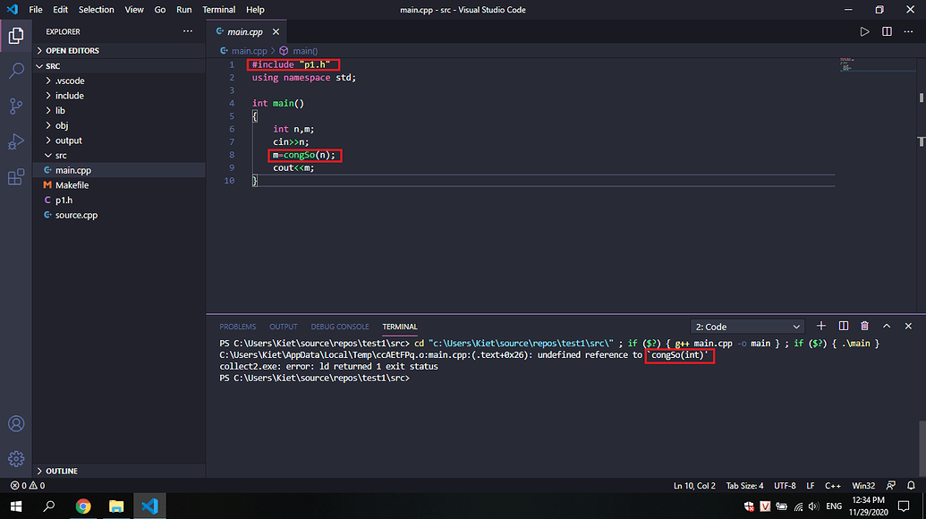 T o project trong visual studio code programming d y nhau h c