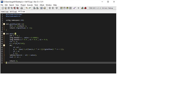 code